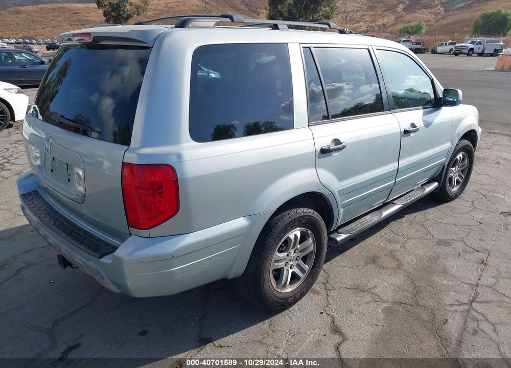 2003 HONDA PILOT EX VIN: 2HKYF18423H526717