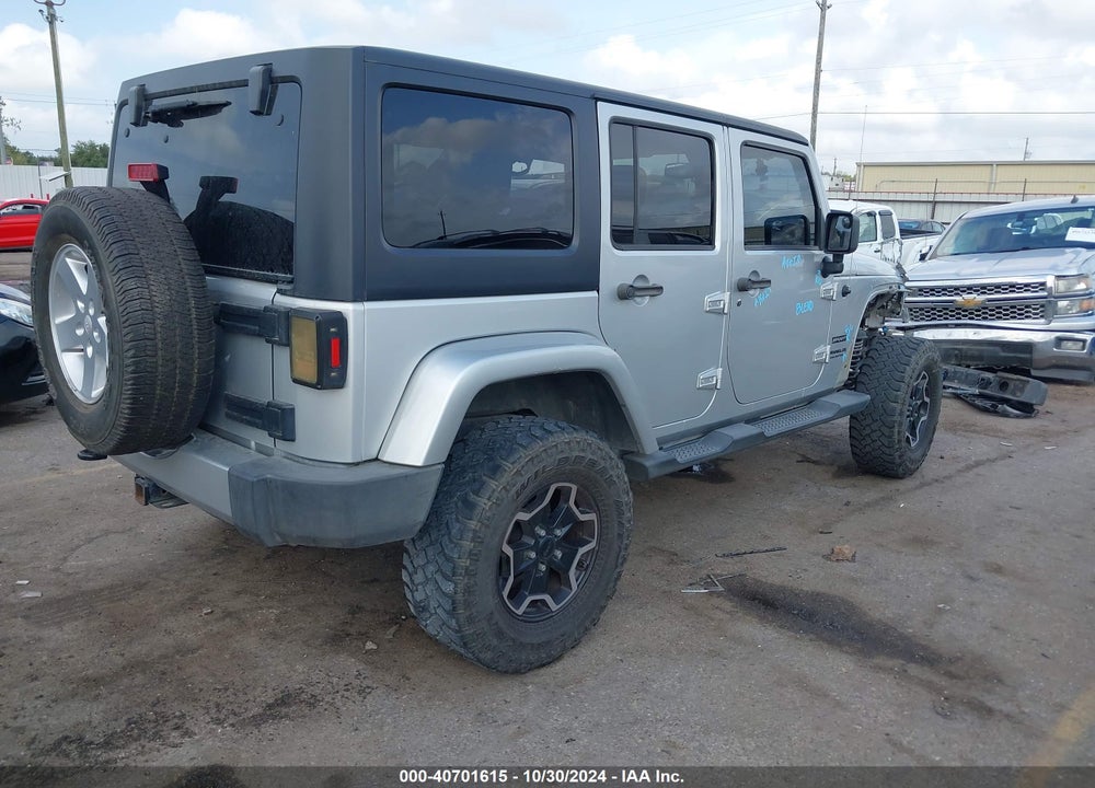 2012 JEEP WRANGLER UNLIMITED SPORT VIN: 1C4BJWDG7CL214423
