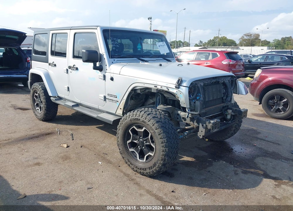 2012 JEEP WRANGLER UNLIMITED SPORT VIN: 1C4BJWDG7CL214423