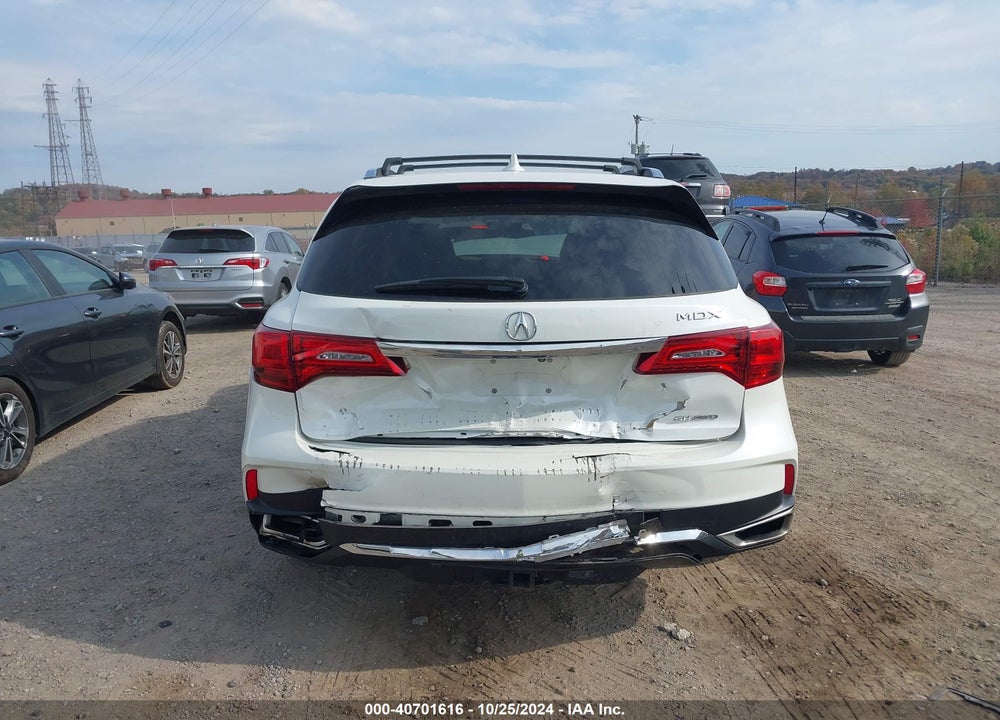 2018 ACURA MDX TECHNOLOGY PACKAGE   WATCH PLUS PKG VIN: 5J8YD4H57JL001047
