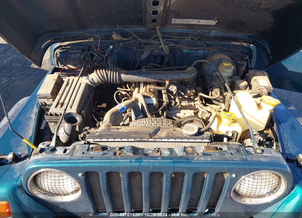 1998 JEEP WRANGLER SPORT VIN: 1J4FY19S9WP749810