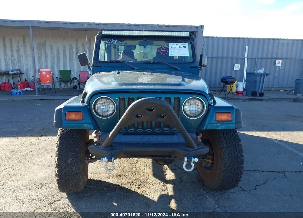 1998 JEEP WRANGLER SPORT VIN: 1J4FY19S9WP749810