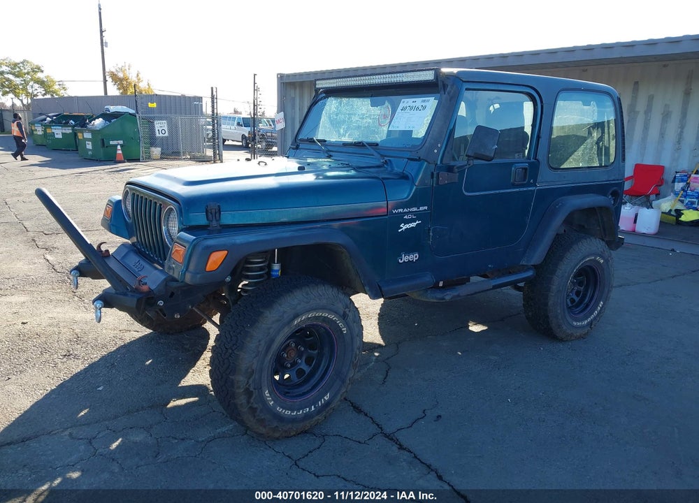 1998 JEEP WRANGLER SPORT VIN: 1J4FY19S9WP749810