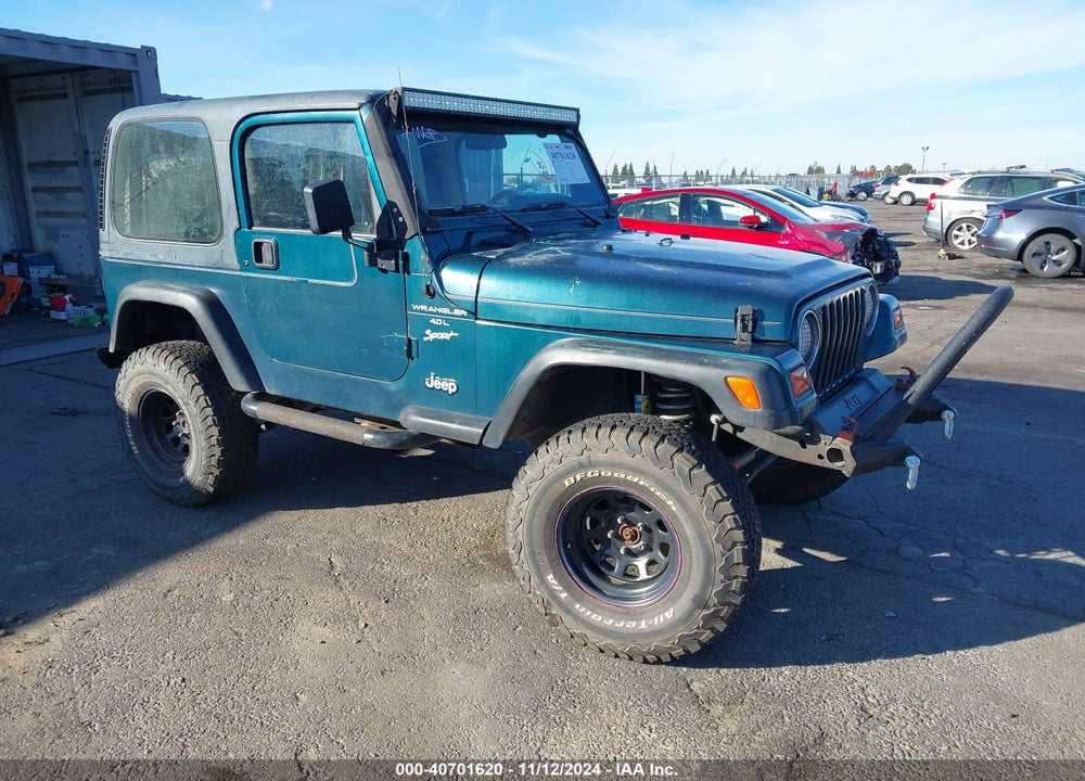 1998 JEEP WRANGLER SPORT VIN: 1J4FY19S9WP749810
