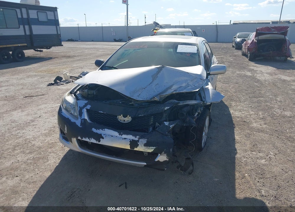 2009 TOYOTA COROLLA LE VIN: 2T1BU40E89C116906