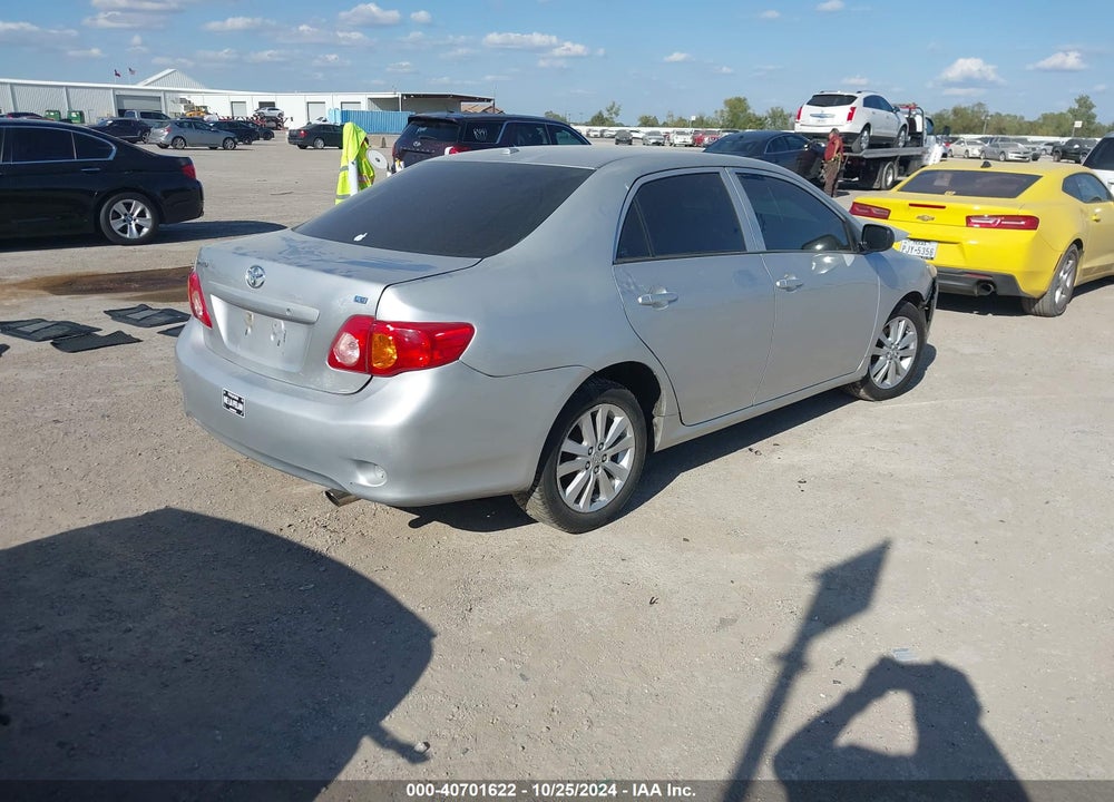 2009 TOYOTA COROLLA LE VIN: 2T1BU40E89C116906