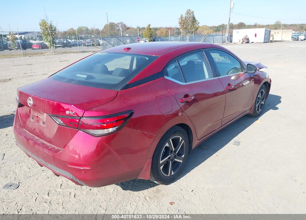 2024 NISSAN SENTRA SV XTRONIC CVT VIN: 3N1AB8CV9RY257829