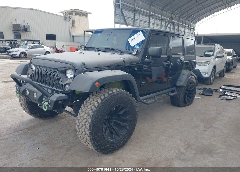 2017 JEEP WRANGLER UNLIMITED SPORT 4X4 VIN: 1C4BJWDG3HL613336