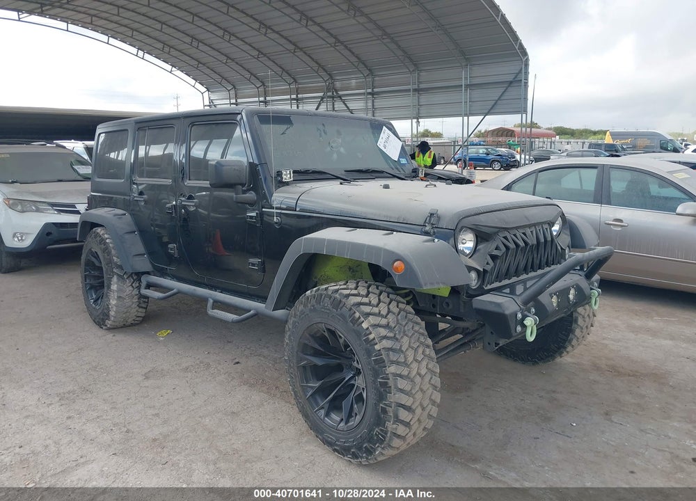 2017 JEEP WRANGLER UNLIMITED SPORT 4X4 VIN: 1C4BJWDG3HL613336