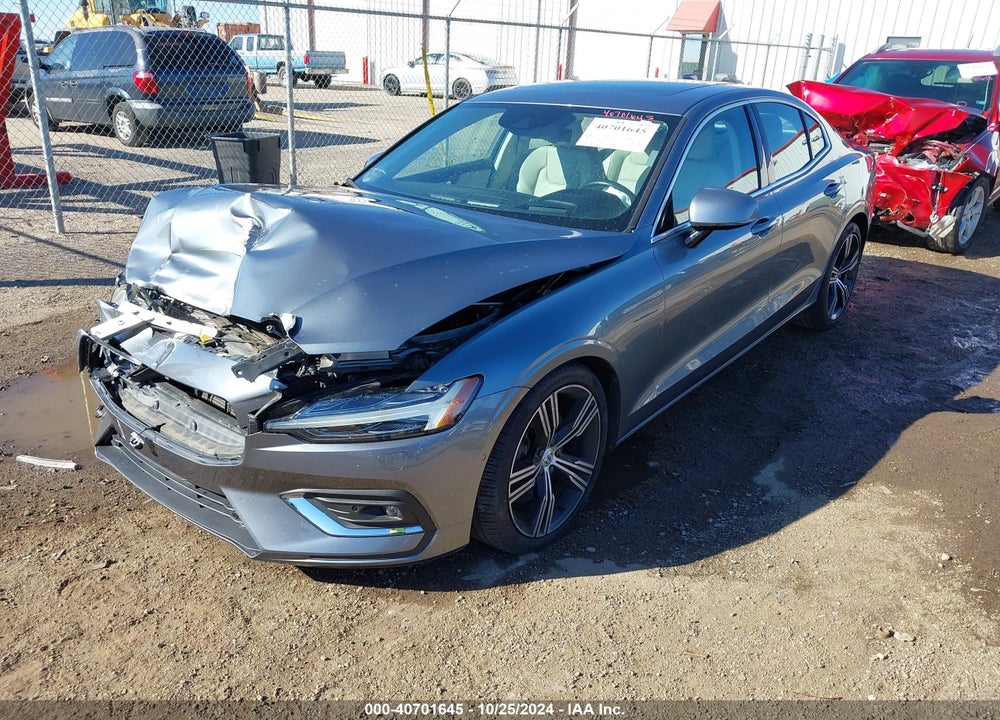 2019 VOLVO S60 T6 INSCRIPTION VIN: 7JRA22TL3KG007195