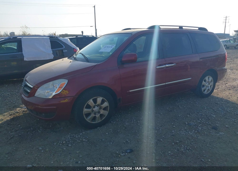 2007 HYUNDAI ENTOURAGE GLS/LIMITED/SE VIN: KNDMC233876013693