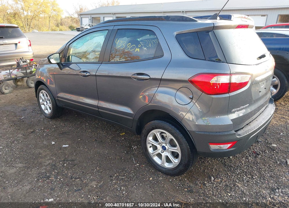 2021 FORD ECOSPORT SE VIN: MAJ6S3GL5MC400166
