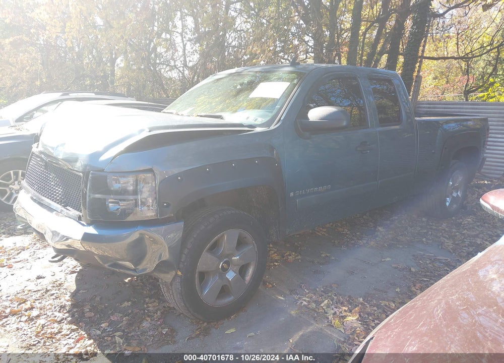 2007 CHEVROLET SILVERADO 1500 LT1 VIN: 1GCEK19J87Z562638
