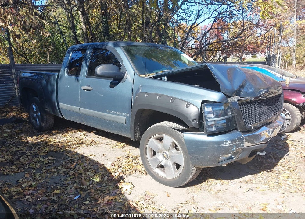 2007 CHEVROLET SILVERADO 1500 LT1 VIN: 1GCEK19J87Z562638
