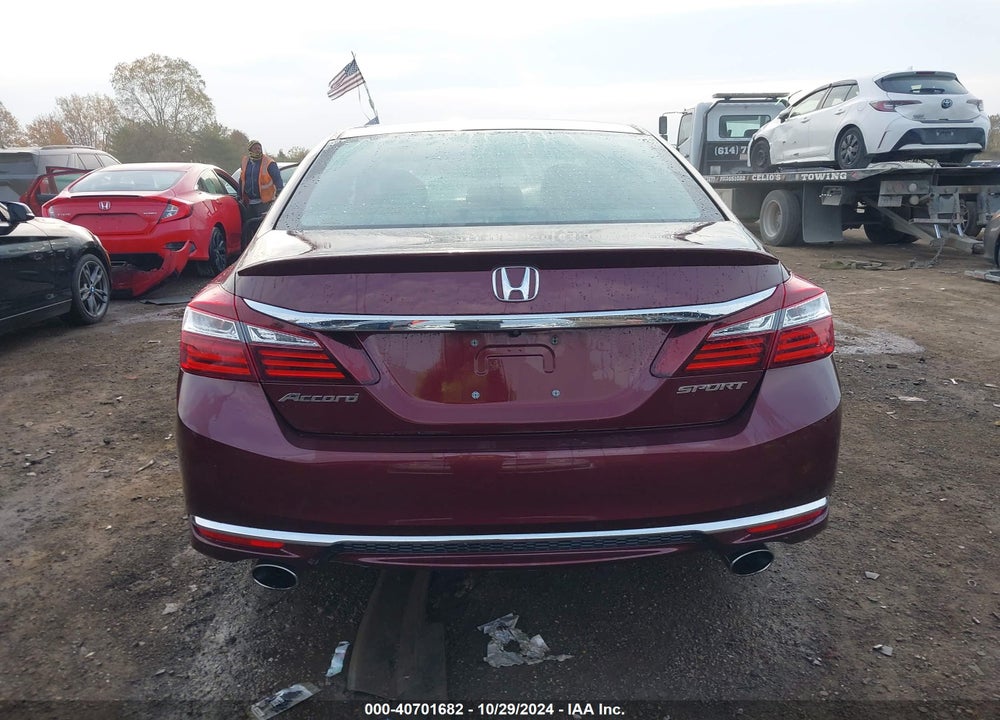 2017 HONDA ACCORD SPORT VIN: 1HGCR2F57HA287877