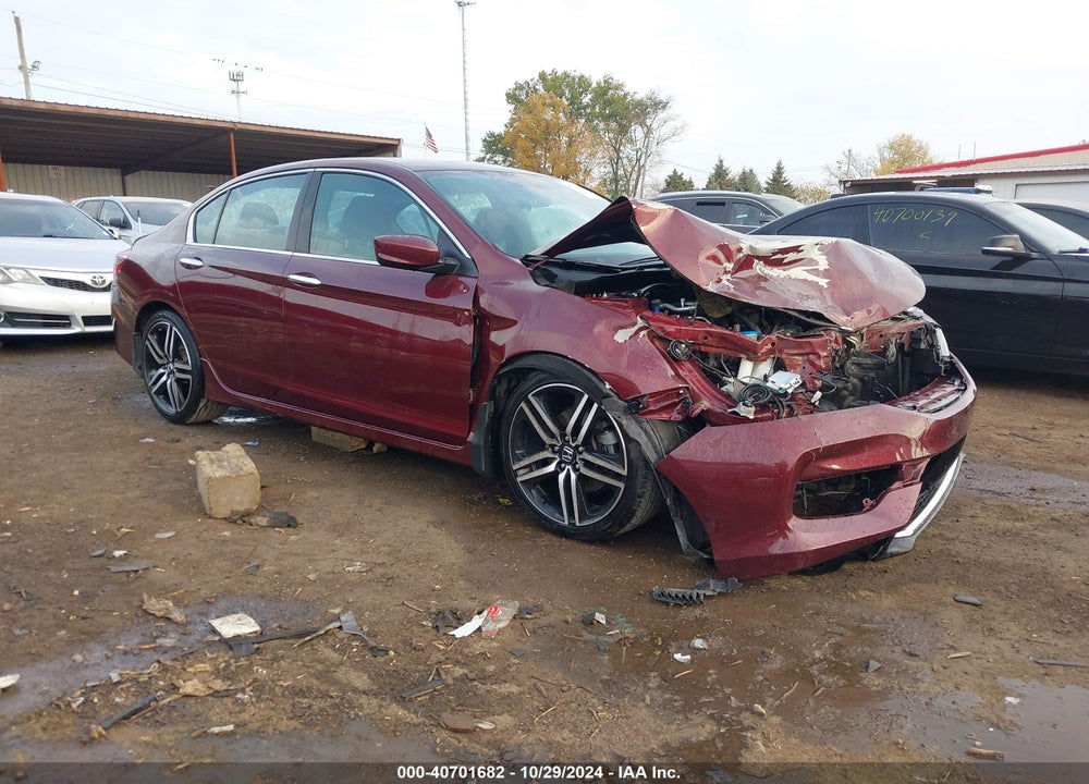 2017 HONDA ACCORD SPORT VIN: 1HGCR2F57HA287877