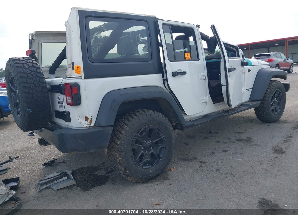 2014 JEEP WRANGLER UNLIMITED WILLYS WHEELER VIN: 1C4BJWDG1EL327271