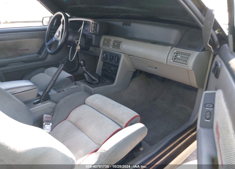 1988 FORD MUSTANG LX VIN: 1FABP41E6JF189019