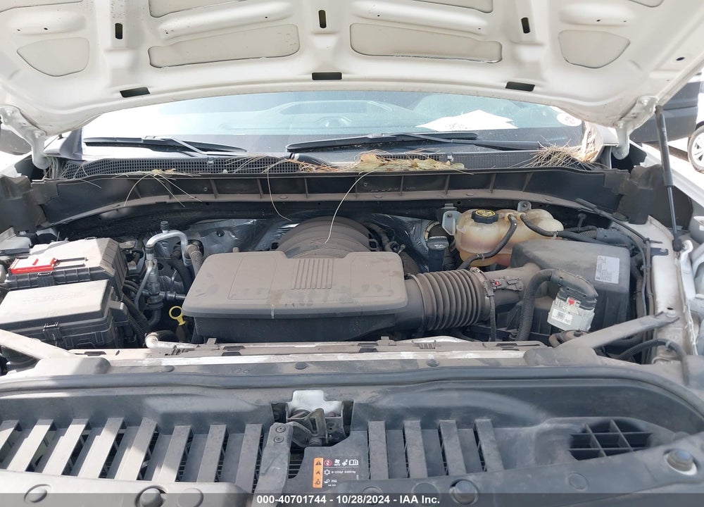2021 CHEVROLET SILVERADO 1500 4WD SHORT BED CUSTOM VIN: 3GCUYBEF3MG358388