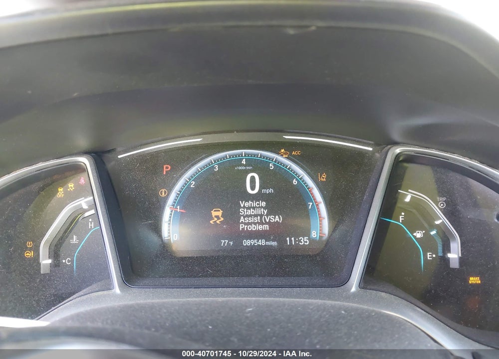 2019 HONDA CIVIC EX-L VIN: 19XFC1F73KE211490