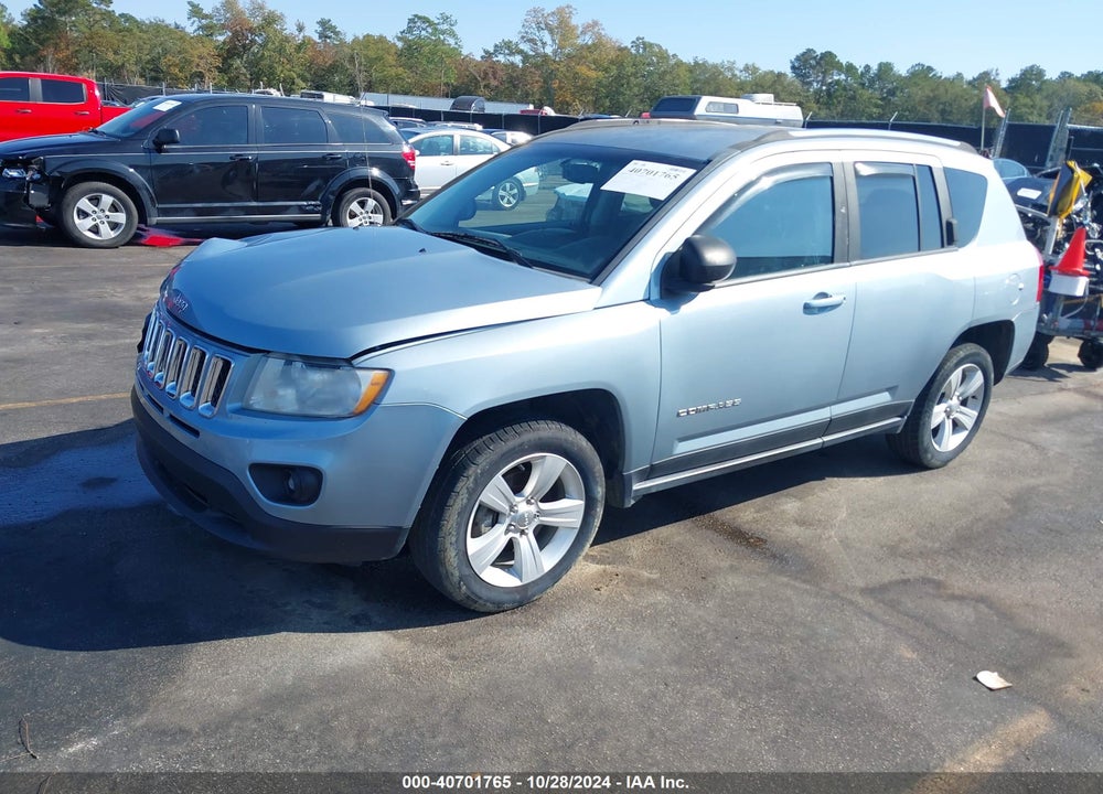 2013 JEEP COMPASS LATITUDE VIN: 1C4NJCEA3DD116541