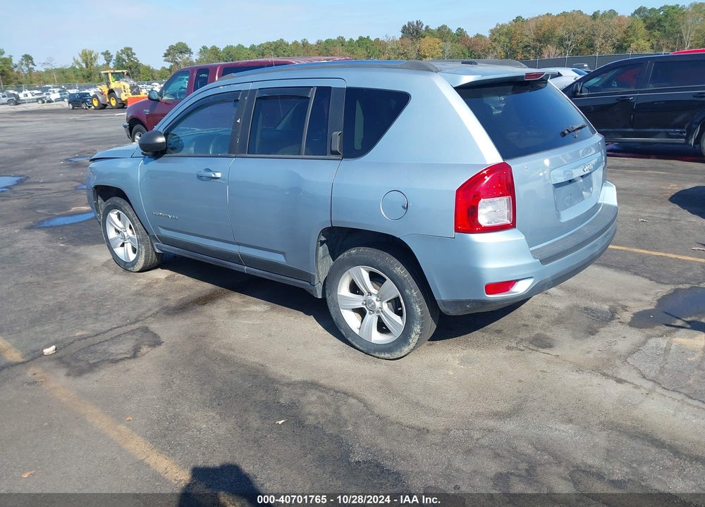 2013 JEEP COMPASS LATITUDE VIN: 1C4NJCEA3DD116541