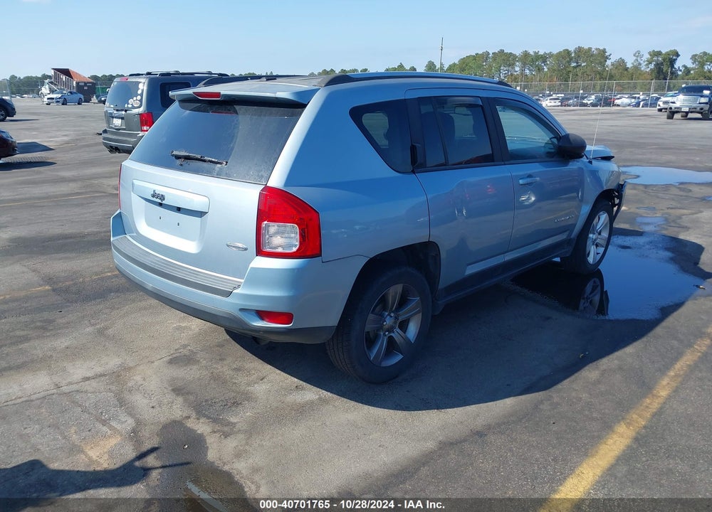 2013 JEEP COMPASS LATITUDE VIN: 1C4NJCEA3DD116541