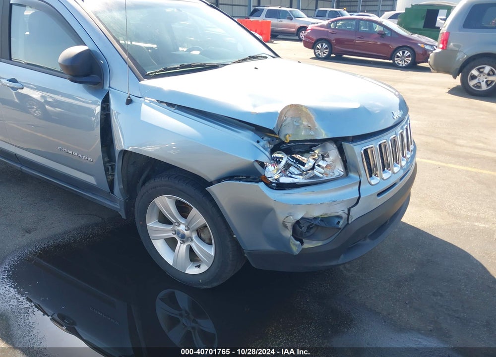 2013 JEEP COMPASS LATITUDE VIN: 1C4NJCEA3DD116541