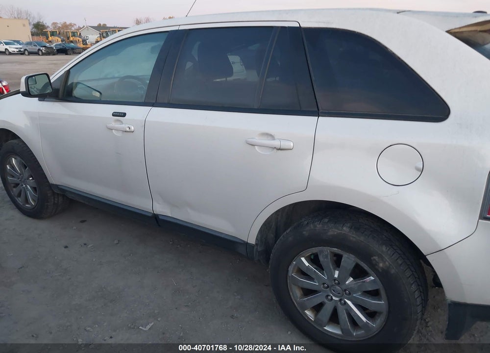 2009 FORD EDGE SEL VIN: 2FMDK38C69BA86093