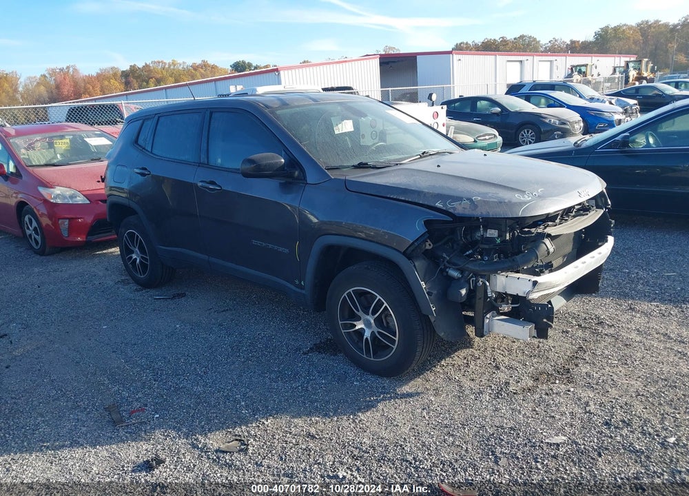 2019 JEEP COMPASS SPORT 4X4 VIN: 3C4NJDAB8KT723756
