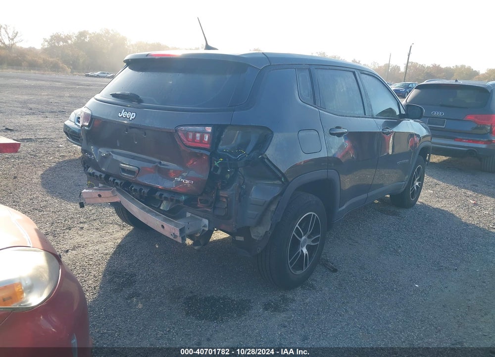 2019 JEEP COMPASS SPORT 4X4 VIN: 3C4NJDAB8KT723756