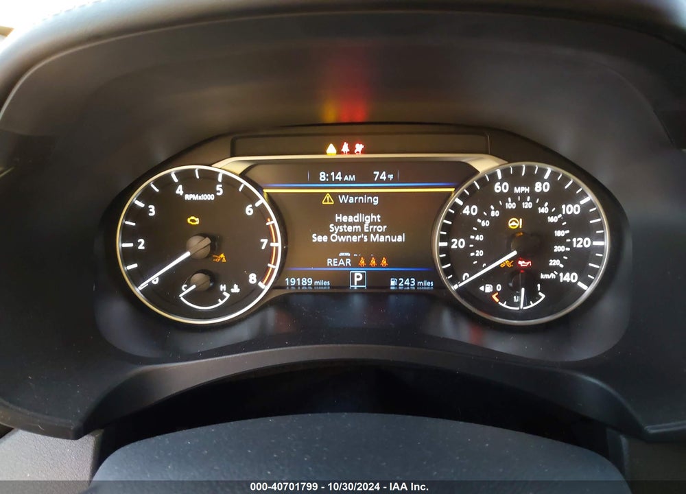 2023 NISSAN ALTIMA SR FWD VIN: 1N4BL4CV9PN312190