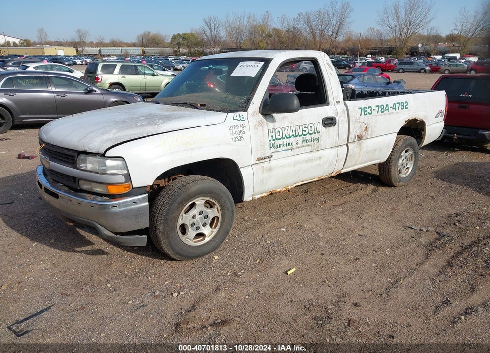 2000 CHEVROLET SILVERADO 1500 VIN: 1GCEK14V5YE226335