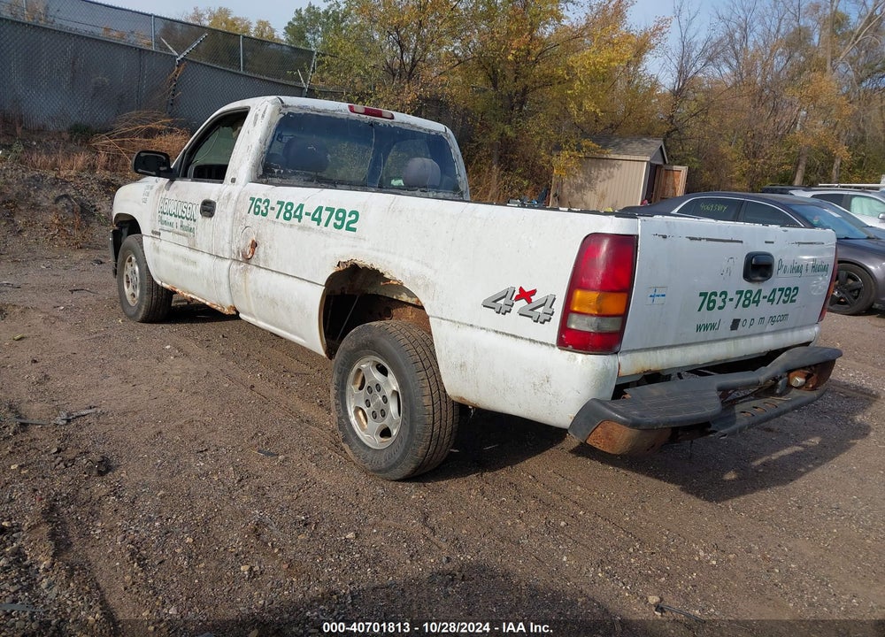 2000 CHEVROLET SILVERADO 1500 VIN: 1GCEK14V5YE226335