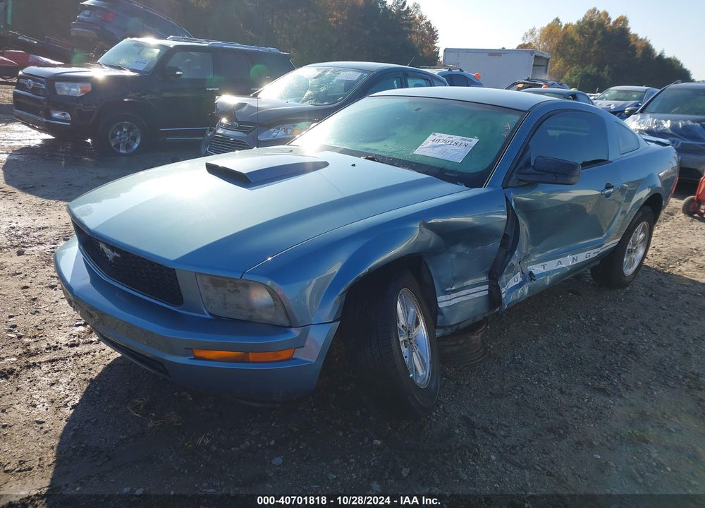 2007 FORD MUSTANG V6 DELUXE/V6 PREMIUM VIN: 1ZVFT80N675263132