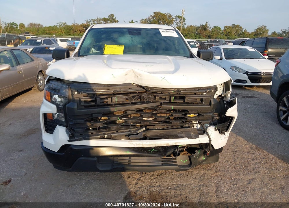 2023 CHEVROLET SILVERADO 1500 2WD SHORT BED WT VIN: 3GCPAAEK3PG207970
