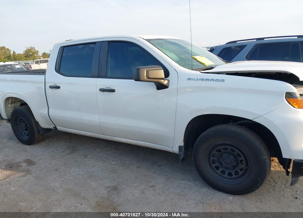 2023 CHEVROLET SILVERADO 1500 2WD SHORT BED WT VIN: 3GCPAAEK3PG207970