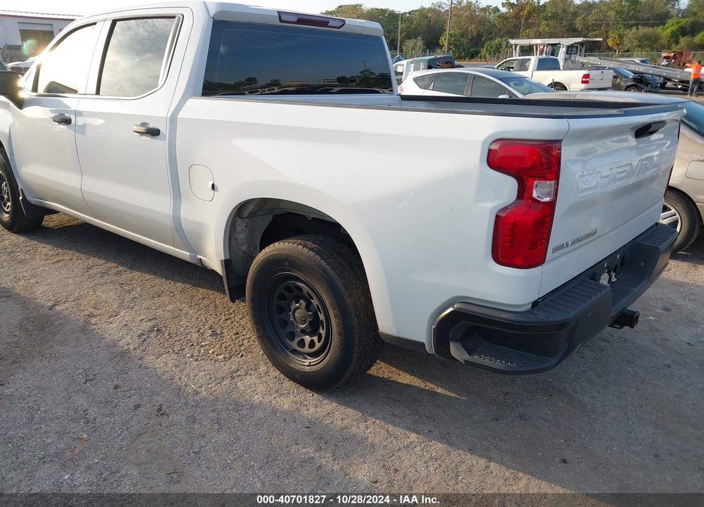 2023 CHEVROLET SILVERADO 1500 2WD SHORT BED WT VIN: 3GCPAAEK3PG207970