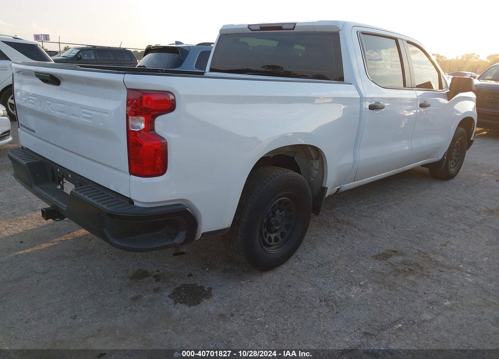 2023 CHEVROLET SILVERADO 1500 2WD SHORT BED WT VIN: 3GCPAAEK3PG207970