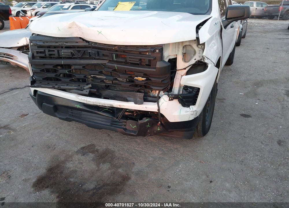 2023 CHEVROLET SILVERADO 1500 2WD SHORT BED WT VIN: 3GCPAAEK3PG207970