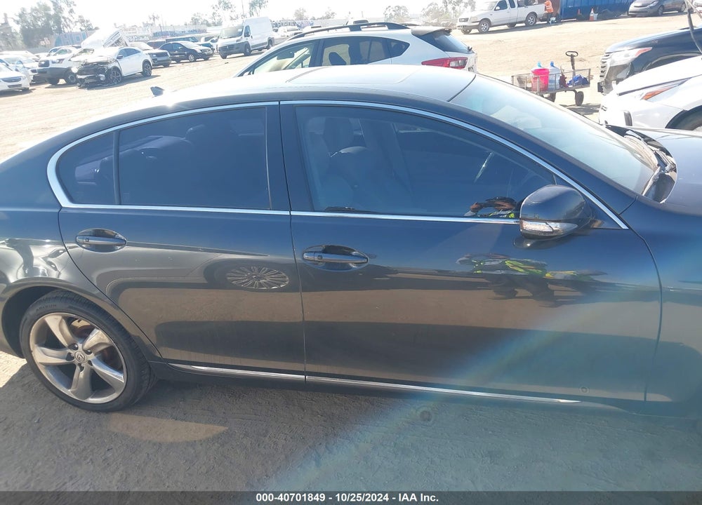 2008 LEXUS GS 350 VIN: JTHBE96SX80032553