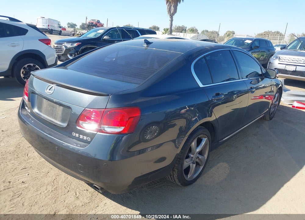 2008 LEXUS GS 350 VIN: JTHBE96SX80032553