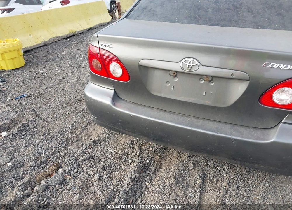 2005 TOYOTA COROLLA LE VIN: 2T1BR30E85C465781