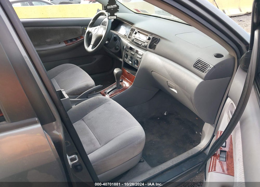 2005 TOYOTA COROLLA LE VIN: 2T1BR30E85C465781