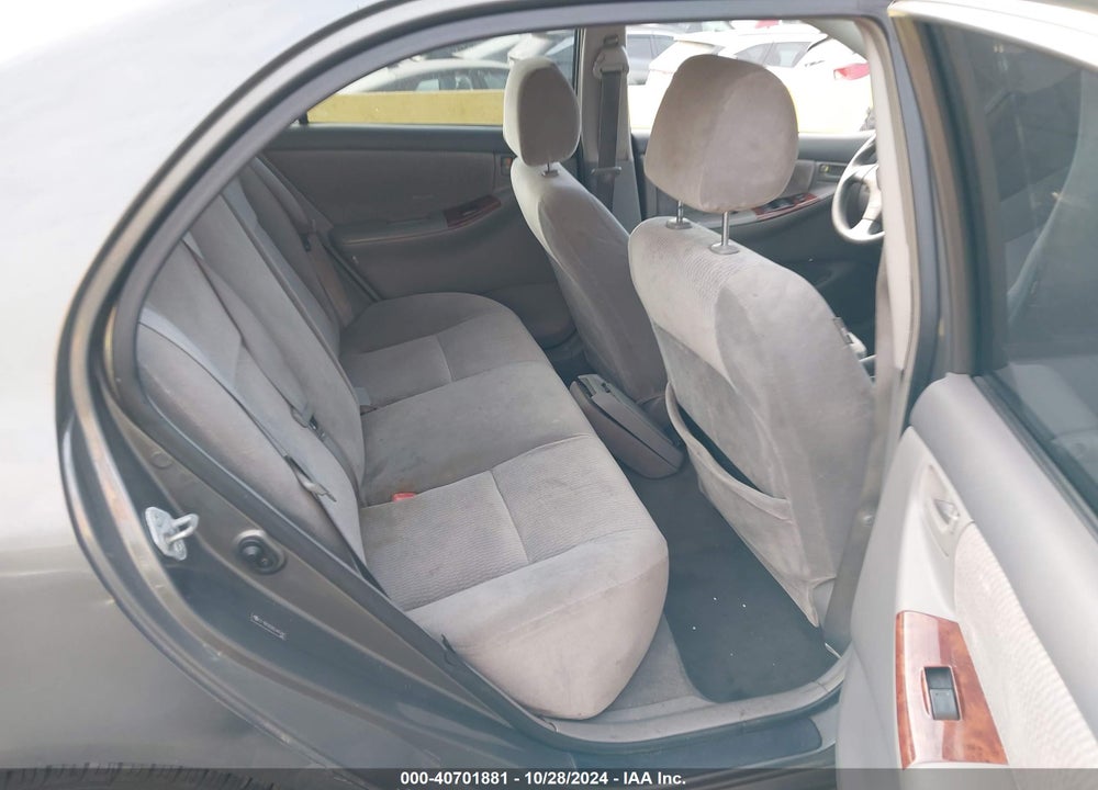 2005 TOYOTA COROLLA LE VIN: 2T1BR30E85C465781