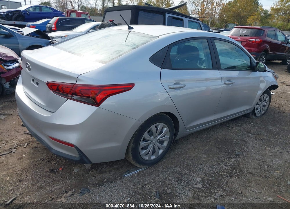 2021 HYUNDAI ACCENT SE VIN: 3KPC24A61ME132618