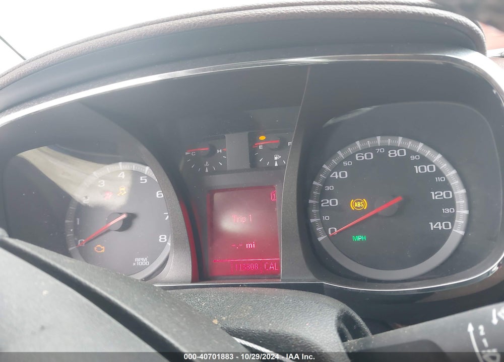 2011 GMC TERRAIN SLT VIN: 2CTFLXE52B6411624