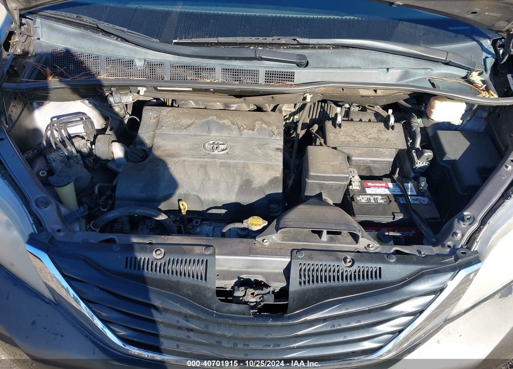 2013 TOYOTA SIENNA LE V6 8 PASSENGER VIN: 5TDKK3DC0DS321161