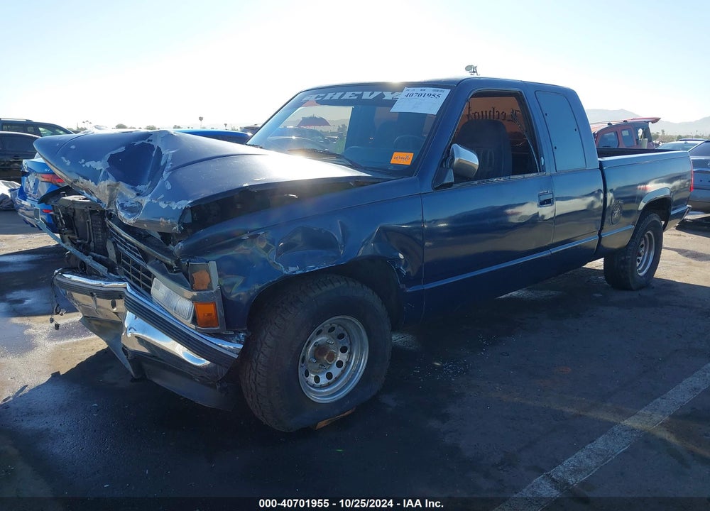 1992 CHEVROLET GMT-400 C1500 VIN: 2GCEC19K3N1100886