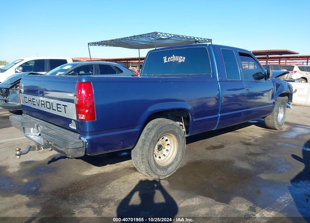1992 CHEVROLET GMT-400 C1500 VIN: 2GCEC19K3N1100886